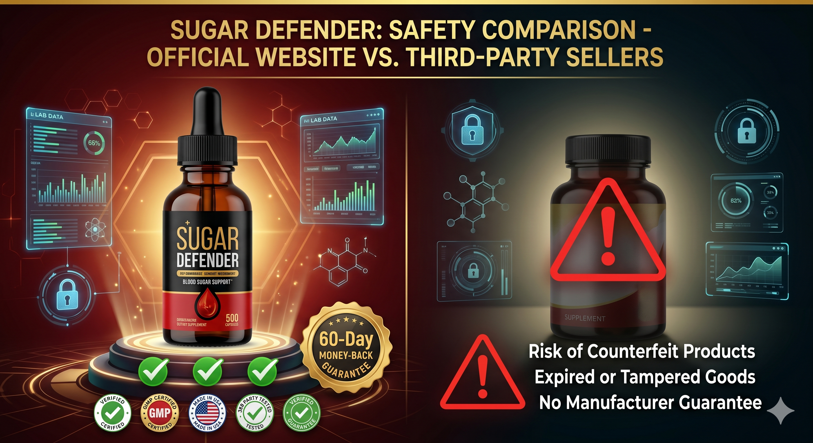 Sugar Defender Amazon vs Official Website